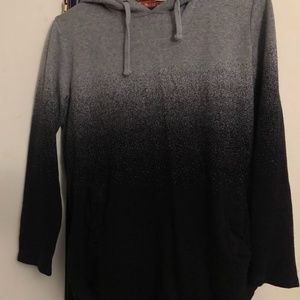 Black Grey Hoodie